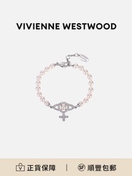 Vivienne Westwood 女士珍珠手鏈粉色[平行進口]