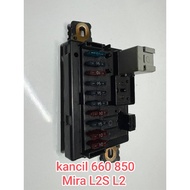Kancil 850 660 daihatsu fuse box fusebox Mira L2 fius L2S  dashboard wiring original halfcut japan