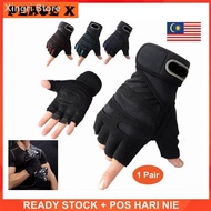 ☂❦☞READY STOCK💖Peace X 1 Pair Premium Gym Grade Weight Lifting Gloves Crossfit Training Bodybuilding