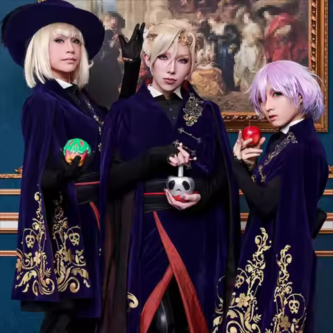 [Customized] POMEFIORE Rook / Epel / Vil Cosplay Costume Twisted Wonderland Uniforms Halloween Game 