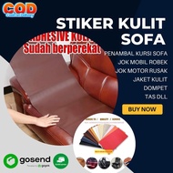 Kulit Sofa Sintetis - Sticker Leather Kulit Sofa Meteran 20 x 120 Cm