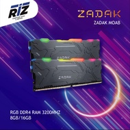 ZADAK MOAB RGB 8GB(8GB x 1) / 16GB(8GB x 2) 3200MHZ DDR4 RAM