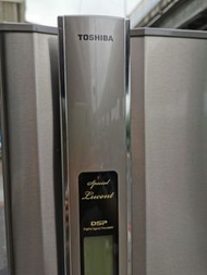 (5年保修免運費免樓層費!)(大台北二手中古家電)有保固有店面)Toshiba東芝410公升變頻5門自動製冰冰箱