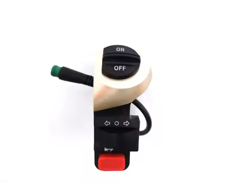 5 Pin Toggle Switch for Sealup Q8 Electric Scooter Headlamp,Turn Signal,Horn Button parts