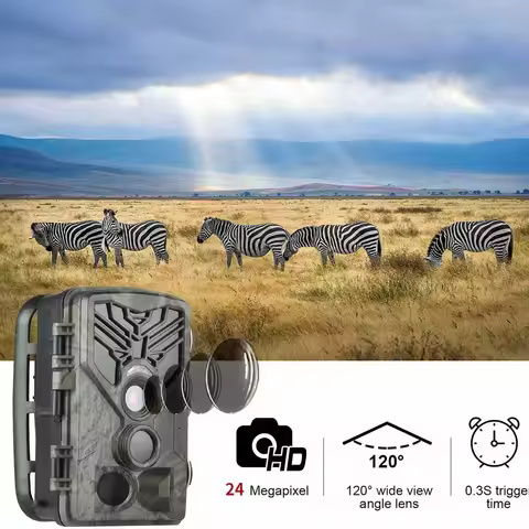 HC-810A 20MP Hunting Camera Outdoor Wildlife IR Filter Night Vision Motion Sensor IP65 Waterproof Tr