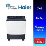 Haier 7KG Semi Auto Washing Machine Twin Tub HTW70-M1217
