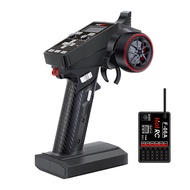HOTRC CT-6A 2.4GHz 6CH 6 Channels One-handed Control Radio Transmitter 300m Distance For RC Toy Car 