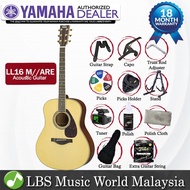 Yamaha LL16M ARE 41'' Jumbo Solid Spruce Acoustic Electric Guitar With Pickup (LL 16M)