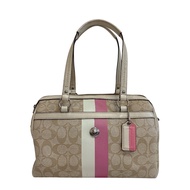 【二手】 COACH F14478 迷你波士頓包 經典款手提包 米色