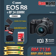 Canon EOS R8 KIT (RF24-50mm) &amp; Canon EOS R8 (Body Only)