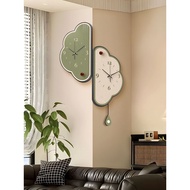 Cloud Corner Wall Clock Living Room Wall Clock Simple Atmospheric Corner Double-Sided Electronic Clo