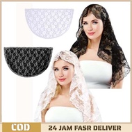 Mantila Catholic Veil Hijab Kurung Bridal Head Cloth Mantilla Catholic Veil