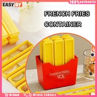 Fast Delivery French Fries Design Ice Mold Fridge Magnet Silicone Material Stick Type With Storage B