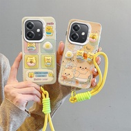 Casing OPPO A3 4G 5G Casing OPPO A3X 4G 5G Casing For Casing with a Bracelet  Casing hard Phone Casi
