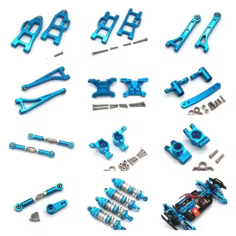 JJRC C8805 Q130 RC1/14 Metal Upgrade Parts for Remote Control Car Shock Absorber Steering Cup Rear A