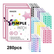 280/acne Pimples Patches Hydrocolloid Colorful All Invisible Cute Suitable Patch Mild F6j9