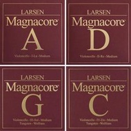 (台灣博聲提琴弦樂) 丹麥 Larsen Magnacore-medium 大提琴弦 5530 4/4整套