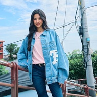 EDWIN 男裝 復古牛仔夾克外套 (中古藍) #牛仔外套