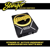Stinger Underseat Car Active Subwoofer (600W)