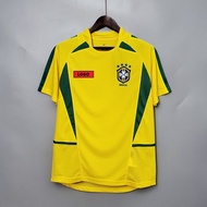 2002 Brazil Jersi Football Home Away Retro Soccer Jersey