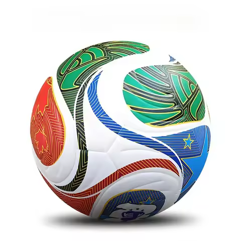 2026 High Quality Soccer Ball Official Size 5 PU Material Seamless Wear Resistant Match Training Foo