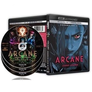 [En]1080P&4K Blu-ray HD Movies 3discs Arcane Season 1