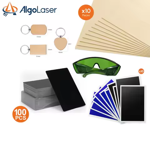 Testing Acrylics Plywood Basswood Board Blank Wood Craft Model Making 300x300x3mm Laser engraving cu