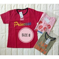 Girls t-shirt size 8 Price 50,000 = 3pcs