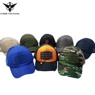 CYBER Tactical Velcro Tactical Hat | Tactical Hat | Velcro cap | Army Hat | Ripstop Hat | Laser Velc