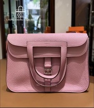 🌈Hermes💗Halzan 25💗X9錦葵紫銀扣💗99新🌈TC皮🌟halzan25🌟Halzan🌟愛馬仕🌟