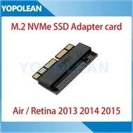 New M2 NVMe PCIe SSD Converter Adapter For Macbook Pro Air Retina 13" 15" 1A1502 A1398 A1465 A1466 2