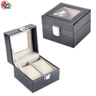 Watch Box Storage Organizer 2 Slots / 6 Slots / 12 Slots Wrist Watches Jewelry Display Leather Box