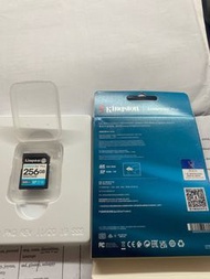 Kingston 金士顿 SD card Canvas Go! Plus V30 SDXC 記憶卡 256GB [R:200W:90] (SDG4/256GB)