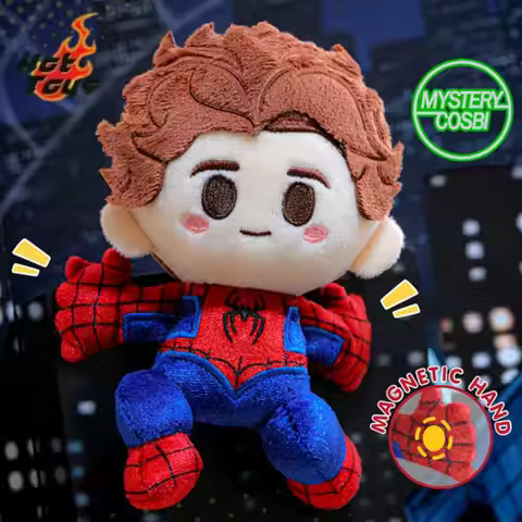 Hot Toys Spider-Man Brand New Day Cosbi Blind Box Keychain Hulk Scorpion Elegant Decor Fashion Colle
