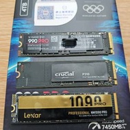 SAMSUNG 990 Pro 2T Lexar NM1090 Pro 4...