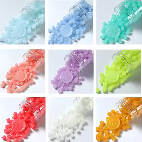 500g creative Cat's Paw Wax Grians Jelly Color Wax Material Student DIY Account Greeting Card Postca
