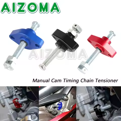 CNC Manual Cam Chain Tensioner w/ Gasket For Honda CBR 600F3/F4/F4I CBR900RR CBR1100XX VF750C VTR100