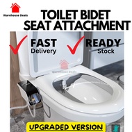 Upgraded Bathroom Toilet Bidet Water Spray Seat Attachment Non Electric Bidet Seat