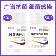 Amoxicillin Doxycycline Hydrochloride Tablets for Cats And Dogs Cough Cold Infection Oral Inflammati