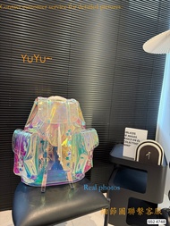 [LuLu Detailed Picture Contact Customer Service] Size 38 * 49cm Backpack Travel Bag Show Laser Print
