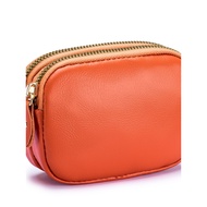 dompet perempuan kecil beg dompet perempuan Cowhide Coin Purse Card Holder
