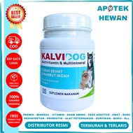 KALVIDOG 100 tablet - Mineral & Omega Vitamin Supplement for Adult Dogs & Fur Skin - Kalvidog Vitami
