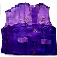 [ PRS ] Vest / Neck Tie / Badge Pin Pembimbing Rakan Sebaya Baju PRS Tali Leher Lencana Besi Keluara
