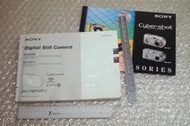 個人二手舊物出清 SONY DSC-P8、P10、P12 專用說明書 已經拆封 