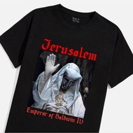 STL STL STL|Tshirt Jerusalem Emperor of Baldwin IV premium cotton