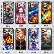 Tempered glass Case - Harcase soft image Demon Slayer GC-2 Case Huawei Mate 30 Pro Huawei Nova 5 Hua
