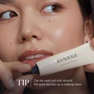 Banana Concealer Eye Cream, Full Coverage Under Eye Concealer Cream Hydrating Smooth Base Concealer