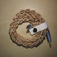 HAKUGEI Golden Bodhi Gold wisdom 3 elements cable 30 core 22awg 0.78mm MMCX QDC UE upgrade cable