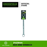 Greenfield Box End Wrench 21mm x 23mm - Hand Tools