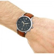 Fossil FS5453 Men's Neutra Chronograph Brown Leather Watch (watch for men)